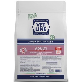 Vetline Cane Adulto Taglia Piccola Maiale 800gr