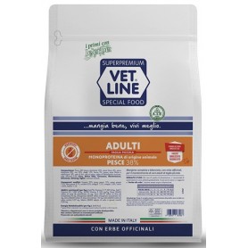 Vetline Cane Adulto Taglia Piccola Pesce 800gr