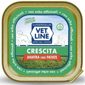 Vetline Cane Crescita Anatra e Patate 150gr