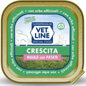 Vetline Cane Crescita Maiale e Patate 150gr