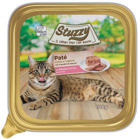 Stuzzy Gatto Paté con Prosciutto 100gr
