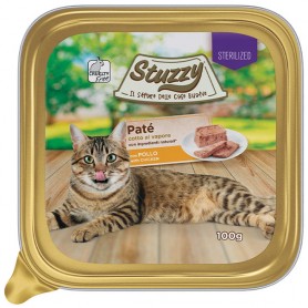Stuzzy Gatto Paté per Gatti Sterilizzati con Pollo 100gr