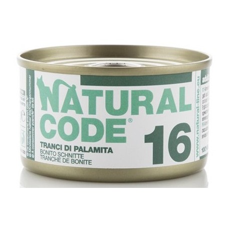 Natural Code 16 Tranci di palamita 85gr