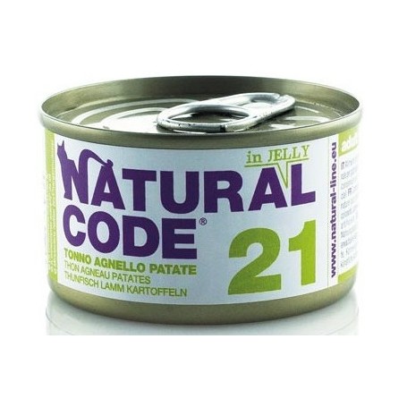 Natural Code 21 Tonno Agnello e Patate 85gr