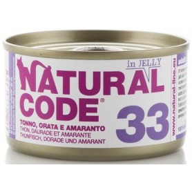 Natural Code 33 Tonno Orata e Mela  jelly85gr