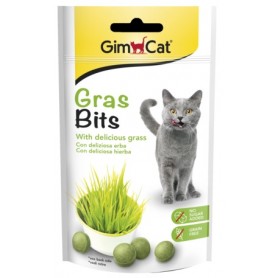 Gimcat Gras Bits Snack di erba gatta 50Gr