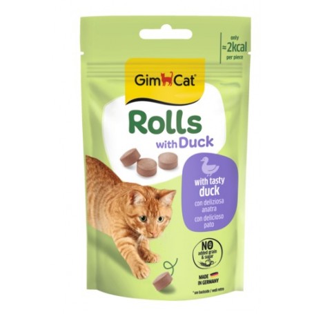 Gimcat Snack Gatto Rolls con anatra 50gr