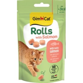 Gimcat Snack Gatto Rolls con salmone 50gr