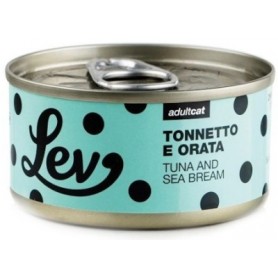 Lev Gatto Tonnetto e Orata Lattina 70gr