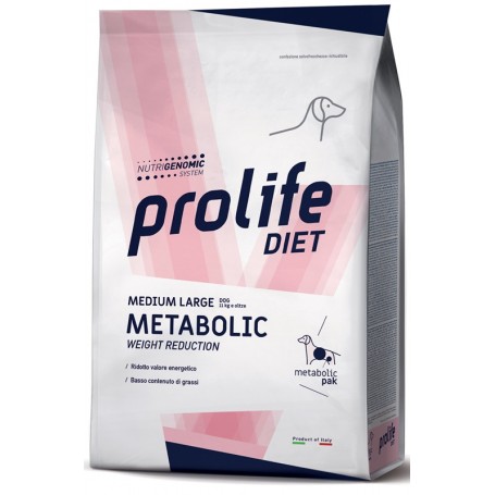 Prolife Dog Diet Metabolic M/L 2Kg