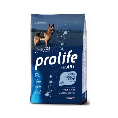 Prolife Smart Dog Adult Medium Large Trota 12Kg