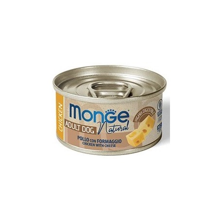 Monge Dog Natural Tonno con formaggio 95gr