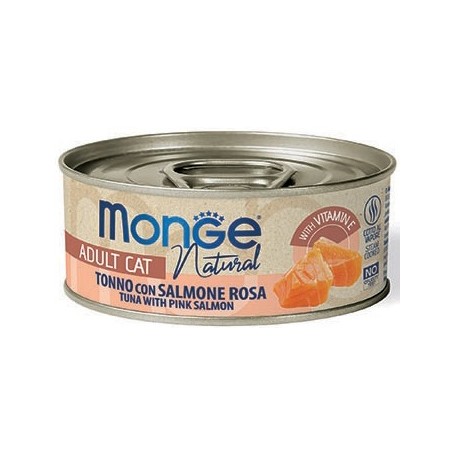 Monge Cat Tonno Del Pacifico Con Salmone 80Gr