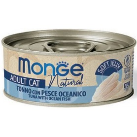 Monge Cat Tonno Con Pesce Bianco Jelly 80Gr