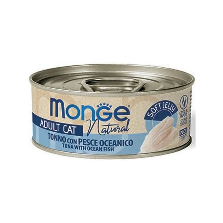 Monge Cat Tonno Con Pesce Bianco Jelly 80Gr