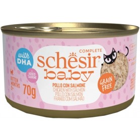 Schesir Baby pollo con Salmone 70gr
