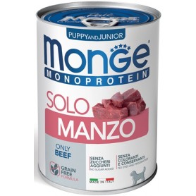 Monge Dog Pate' Monoproteico Puppy Manzo 400Gr
