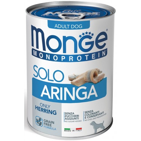 Monge Dog Pate' Monoproteico Aringa 400gr