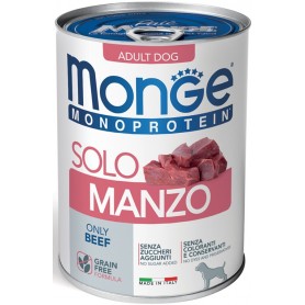 Monge Dog Pate' Monoproteico  Manzo 400Gr