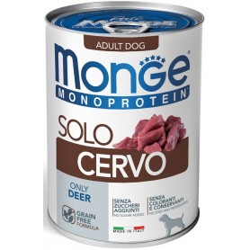 Monge Dog Pate' Monoproteico Cervo  400Gr