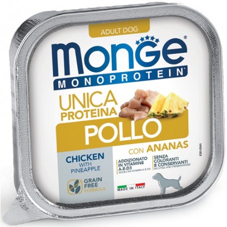 Monge Dog Fruit Pollo E Ananas 150Gr