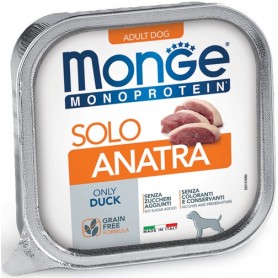 Monge Dog Pate' Monoproteico Anatra 150Gr