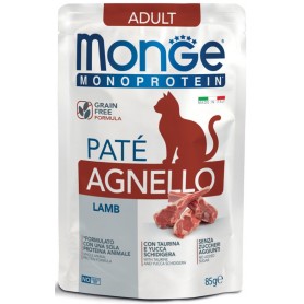 Monge Cat Bustine Patè Monoproteico Agnello 85gr
