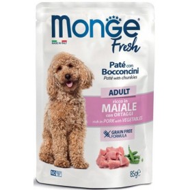 Monge Dog Fresh Bustine Adult Maiale con Ortaggi 85gr