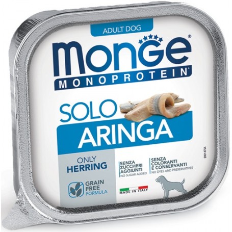 Monge Dog Pate' Monoproteico Aringa 150gr