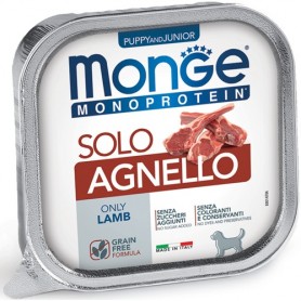 Monge Dog Pate' Monoproteico Puppy Agnello 150Gr