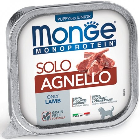Monge Dog Pate' Monoproteico Puppy Agnello 150Gr