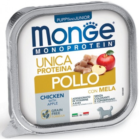 Monge Dog Pate' Monoproteico Puppy Pollo 150Gr