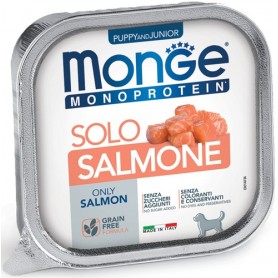 Monge Dog Pate' Monoproteico Puppy Salmone 150Gr