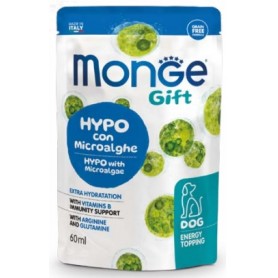 Monge Gift Snack Dog Energy Topping Idratante Hypo con Microalghe 60ml